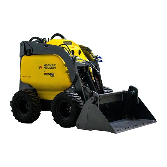 DINGO Wacker Neuson SM325-27W Operation & Maintenance Manual