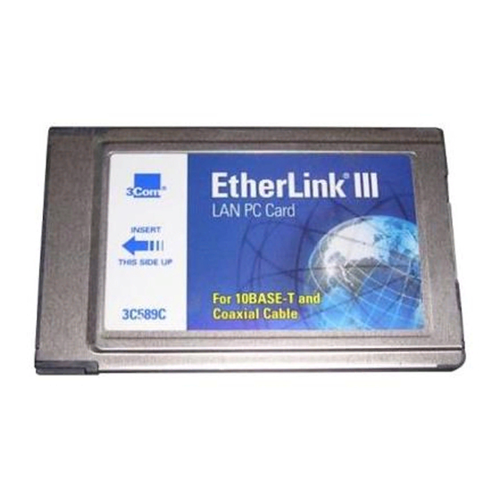 3Com ETHERLINK III Manuale rapido