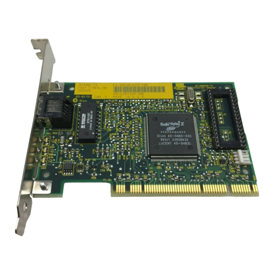 3Com EtherLink XL 10 Manual rápido