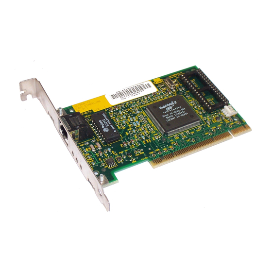 3Com Fast EtherLink XL PCI 10/100BASE-TXNetwork Interface Card Manuale rapido