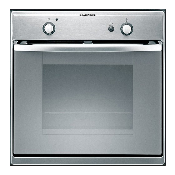 Ariston Hotpoint CISFB G Instrukcja obsługi