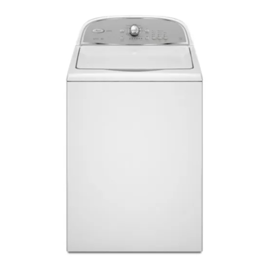 Whirlpool 6AWTW5550XW0 Manual de utilização e cuidados