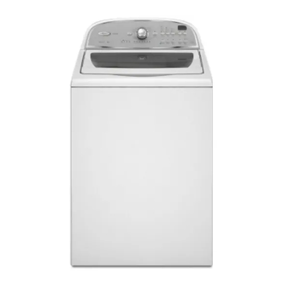 Whirlpool 6AWTW5700XW0 Manuale d'uso e manutenzione