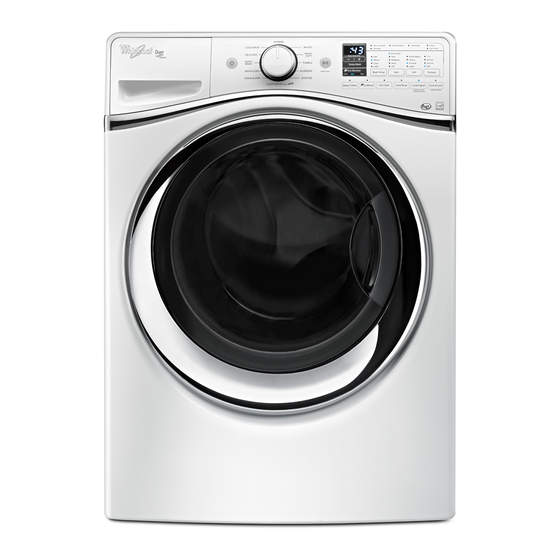 Whirlpool 7MWFW87HEDC0 Руководство по эксплуатации и уходу