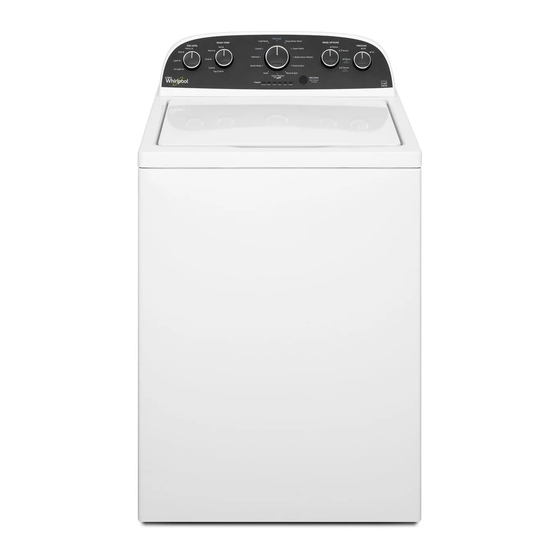 Whirlpool 7MWTW1935DW0 Use And Care Manual