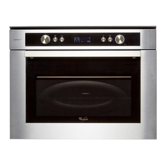 Whirlpool AMW 835 설치, 빠른 시작