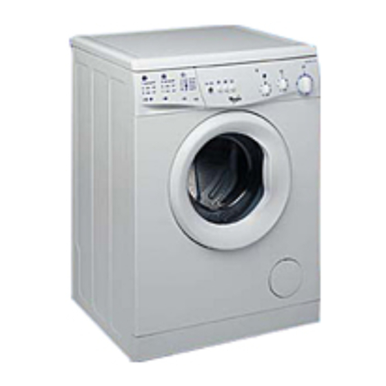 Whirlpool AWM 5085 Panduan Servis