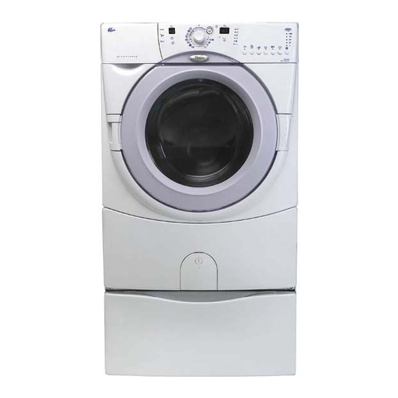 Whirlpool AWM 8000 Manuel d'entretien