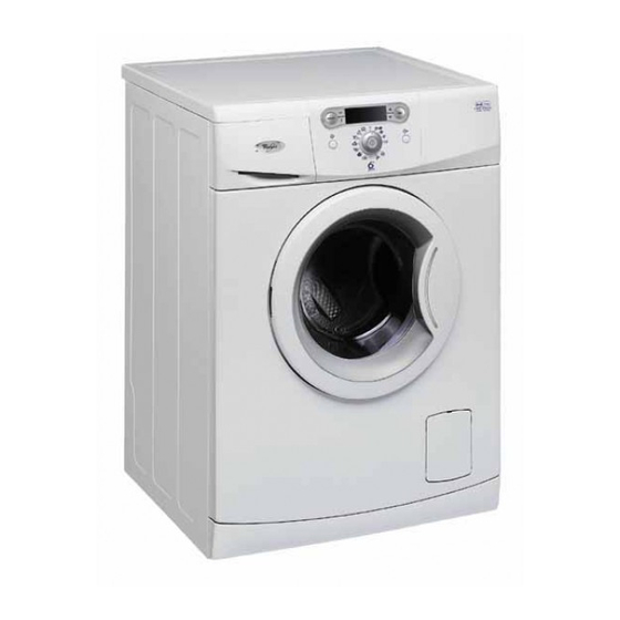 Whirlpool AWO 12363 Руководство по эксплуатации