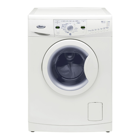 Whirlpool AWO 9763 Wykres programu