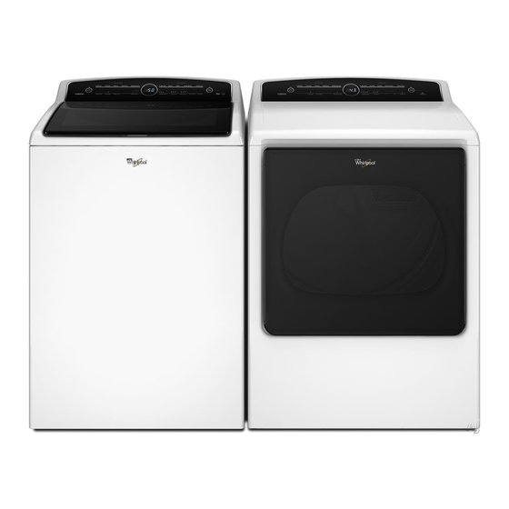 Whirlpool Cabrio W10607424B-SP Gude 사용 및 관리