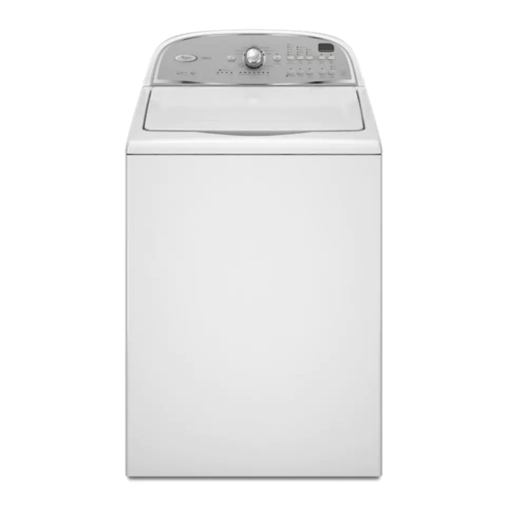 Whirlpool Cabrio WTW5600XW2 Інструкція з використання та догляду