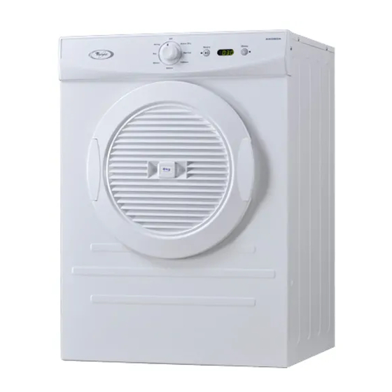 Whirlpool AWD60A Manual de instrucciones