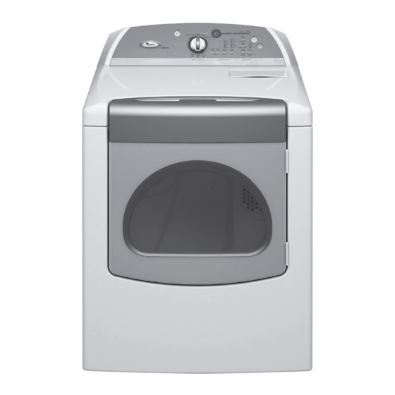 Whirlpool Cabrio WED6200SW Manuel d'utilisation et d'entretien