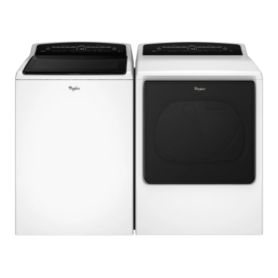 Whirlpool Cabrio WED8500D Manual do operador