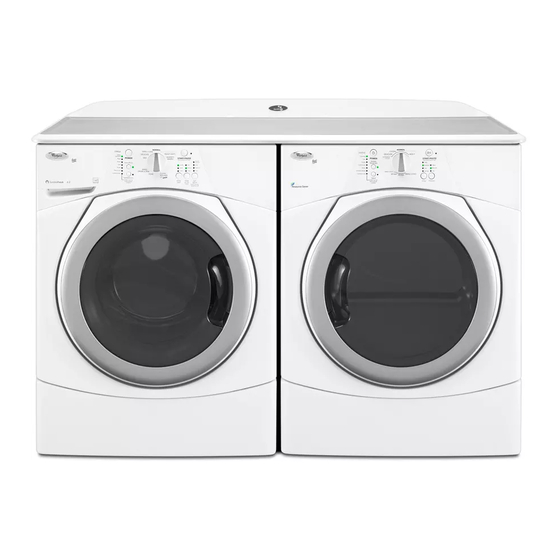 Whirlpool Duet WED9150WW0 Manuale di istruzioni per l'installazione