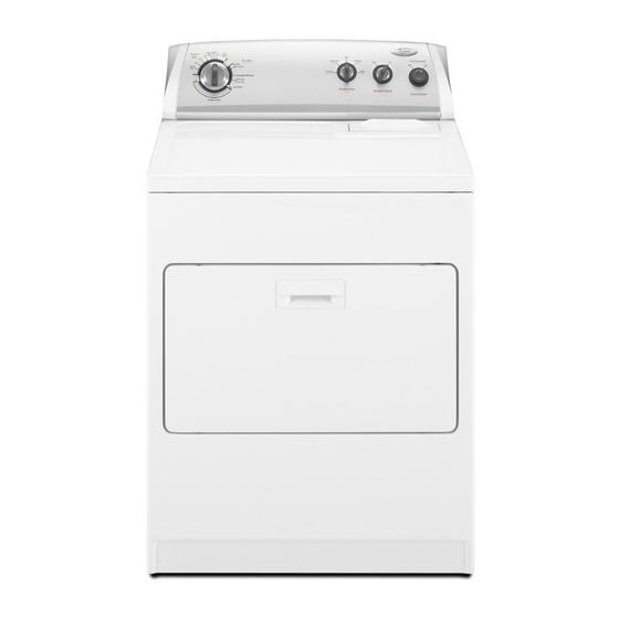 Whirlpool WGD5300VW - 7.0 Cu Ft Especificações