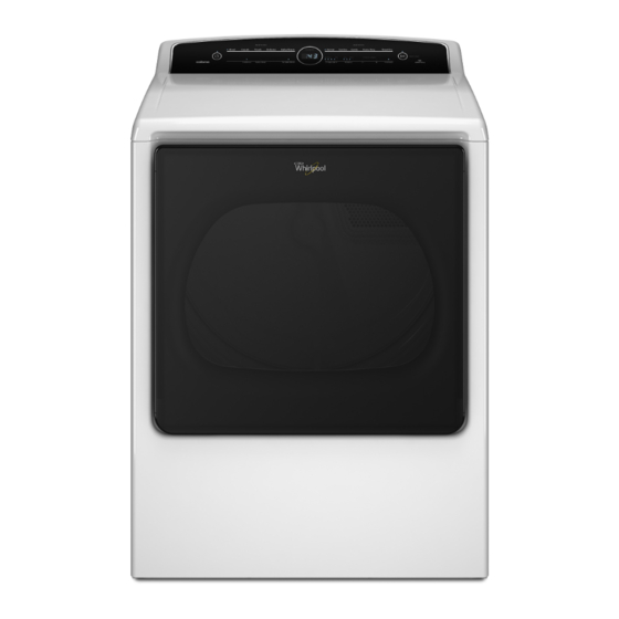 Whirlpool WGD8000DW Installation Instructions Manual