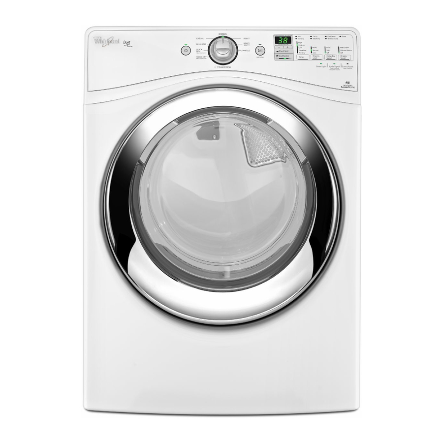 Whirlpool WGD80HEBC0 Kullanım ve Bakım Kılavuzu