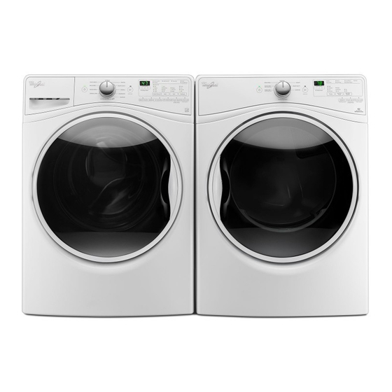 Whirlpool WGD85HEFW Інструкція з монтажу Посібник з монтажу