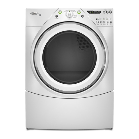 Whirlpool WGD9200SQ Manuel d'instructions d'installation