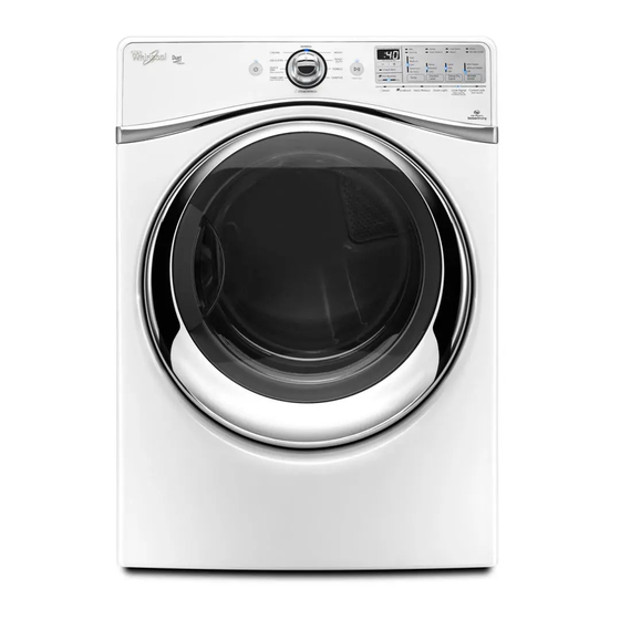 Whirlpool WGD94HEAC Manual de instruções de instalação