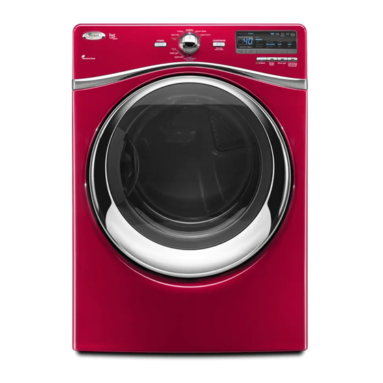 Whirlpool WGD94HEXL0 Manual de uso y mantenimiento