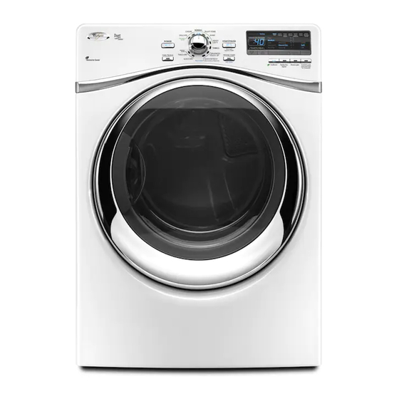 Whirlpool WGD95HEX Use And Care Manual