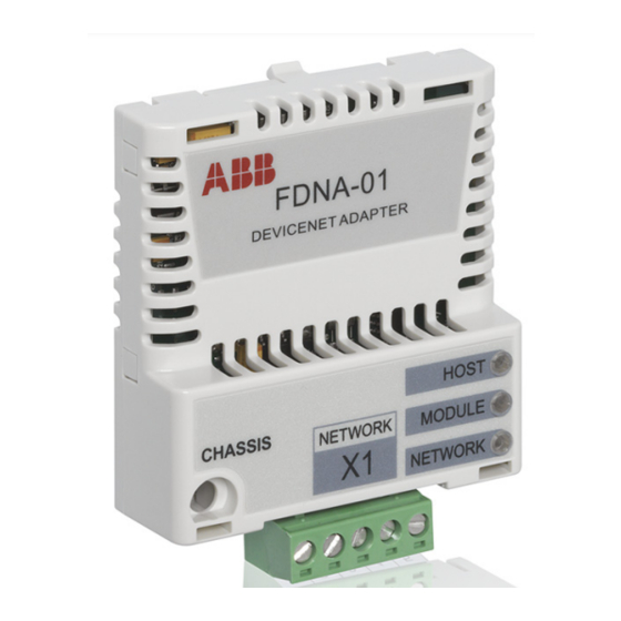 ABB FDNA-01 Panduan Instalasi dan Start-Up Cepat