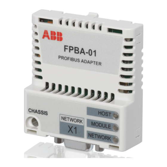 ABB FPBA-01 PROFIBUS DP Hızlı Kurulum ve Başlatma Kılavuzu