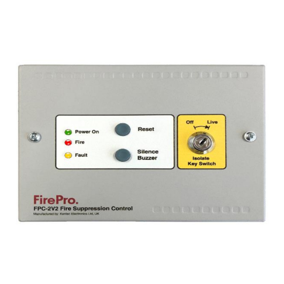 FirePro FPC-2 Manual de funcionamiento y mantenimiento