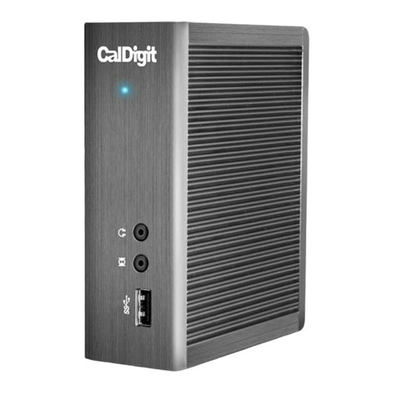 CalDigit Thunderbolt Station 2 Manual del producto