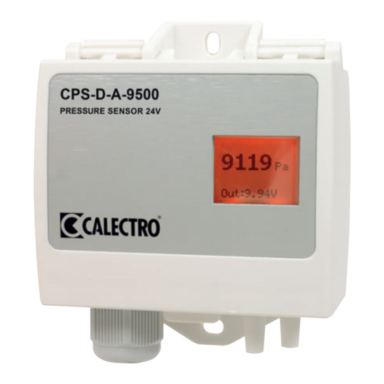 CALECTRO CPS-D-A-9500 Kurulum Talimatı