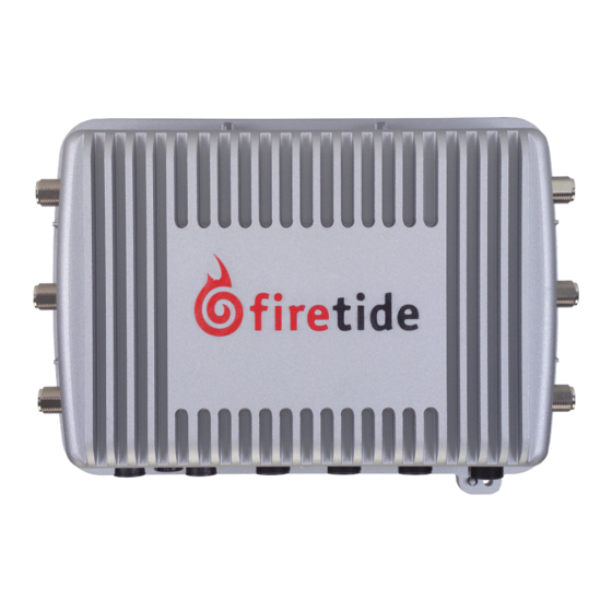 Firetide HotPort 7200 Руководство по быстрой установке