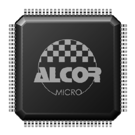 Alcor Micro AU6481-GFL Instrukcja techniczna