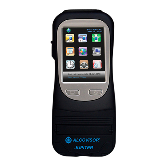 Alcovisor Jupiter Manuale di istruzioni