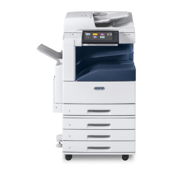 Xerox AltaLink C8030 Oczekiwania klienta i instrukcja instalacji