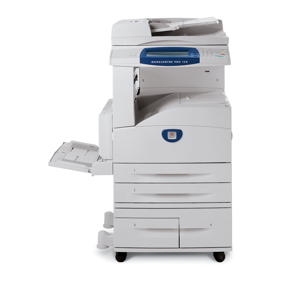 Xerox C123 Copycentre Manuel