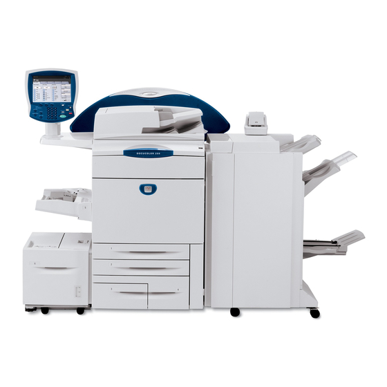 Xerox DocuColor 5252 Instrukcja obsługi