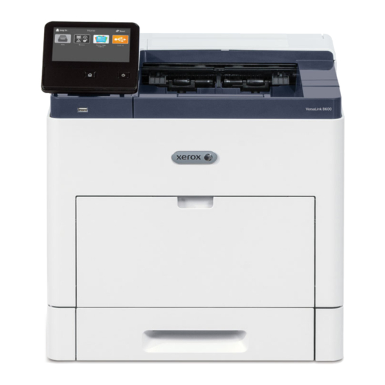 Xerox VersaLink B600 Quick Use Manual