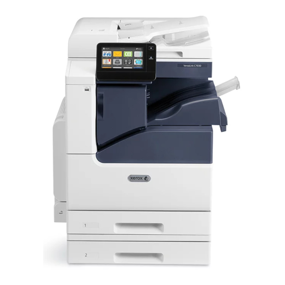 Xerox versalink C7020 Manuale d'uso rapido