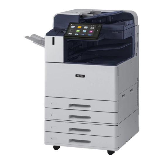 Xerox AltaLink C8155/H Manual