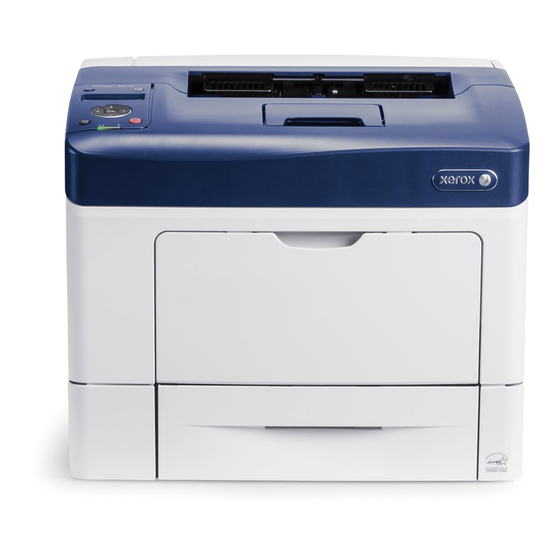 Xerox Phaser 3610 Instructies voor installatie van hardware