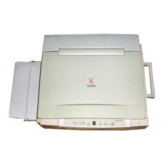 Xerox XC356 - Home Office Copier Podręcznik użytkownika
