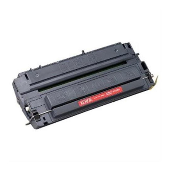 Xerox HP Toner Cartridges C9723A 빠른 참조 시트