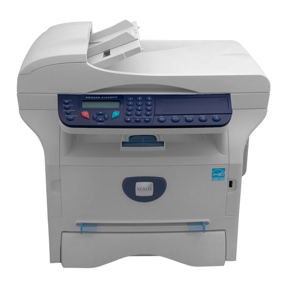 Xerox Phaser 3100MFP/S Посібник для оцінювачів