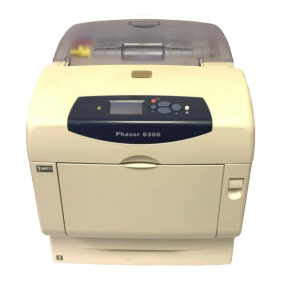 Xerox Phaser 6300/DN Tamamlayıcı Kılavuz