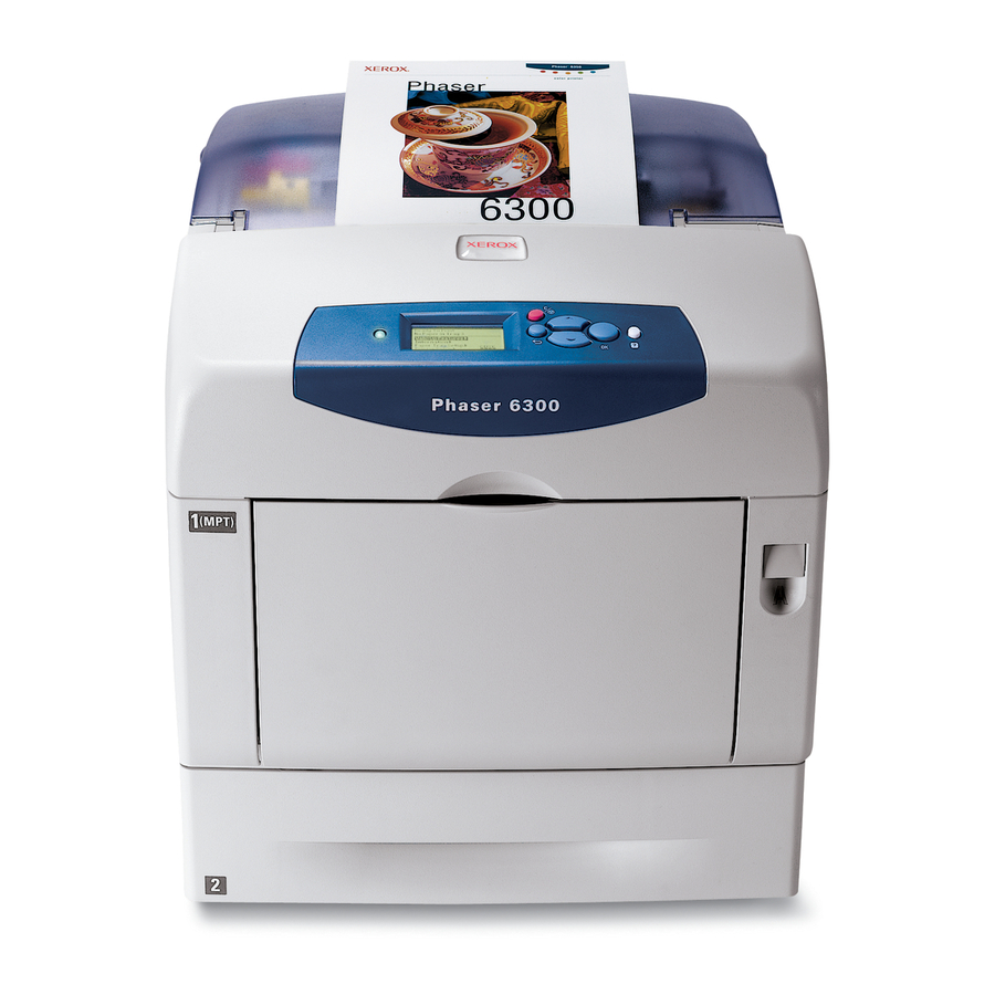 Xerox Phaser 6360 Lembar Instruksi