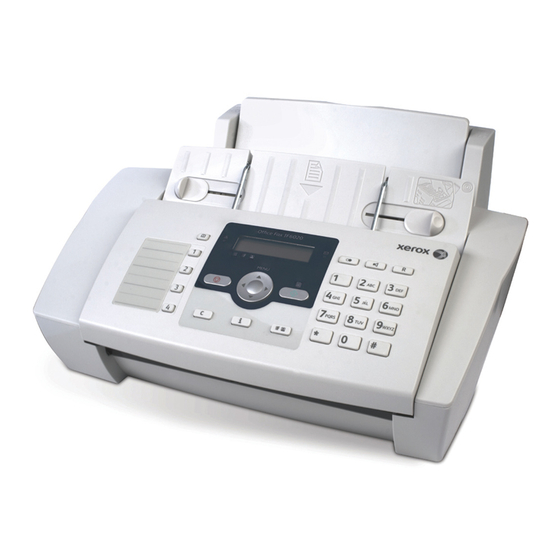 Xerox Office Fax IF6020 Especificações