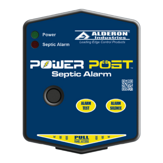 Alderon Industries Power Post VA-02 Manuale di funzionamento, manutenzione e installazione